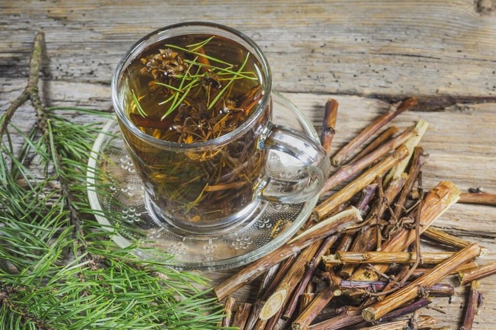 Փշատերեւ decoction